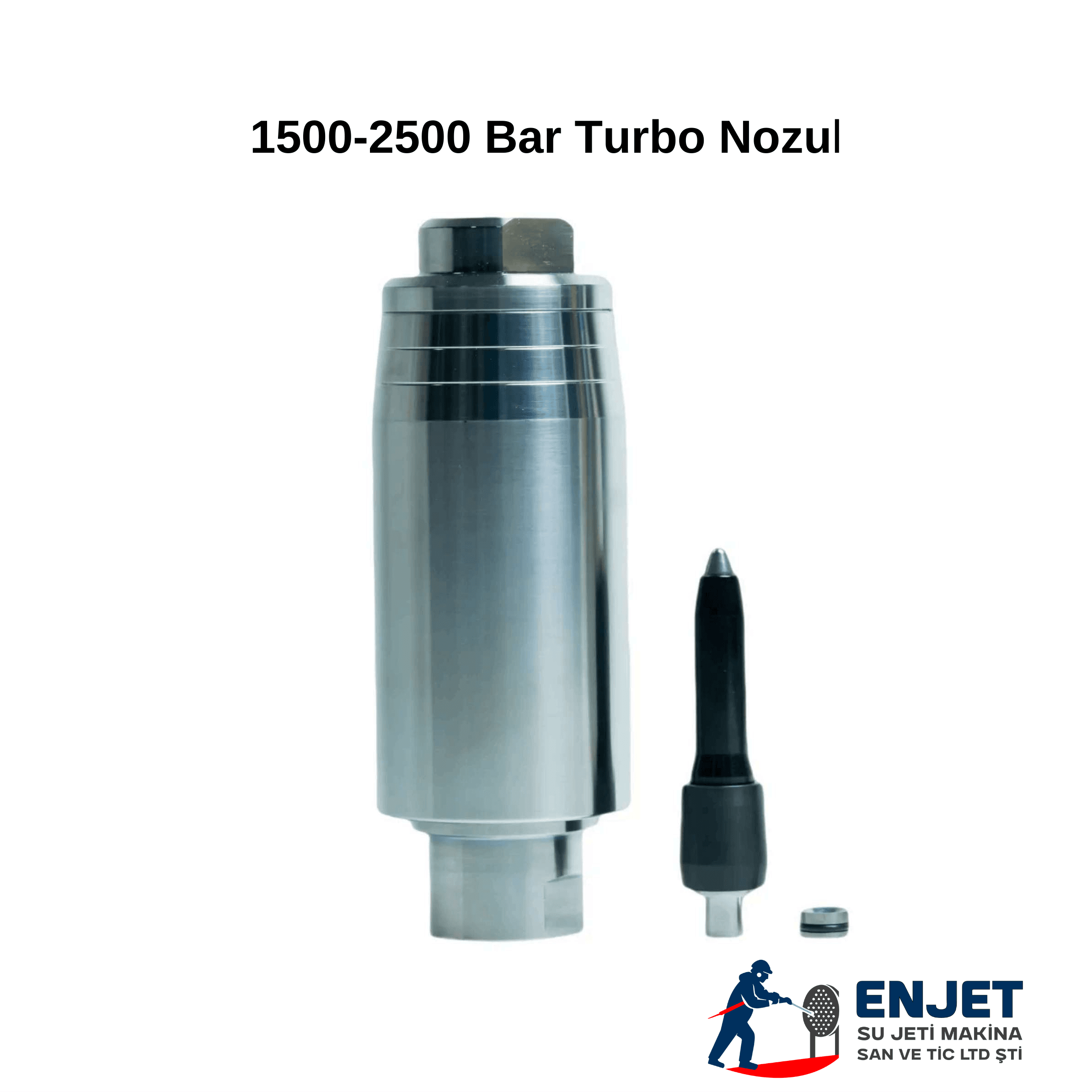 1500-2500 Bar Tabanca Turbo Nozul