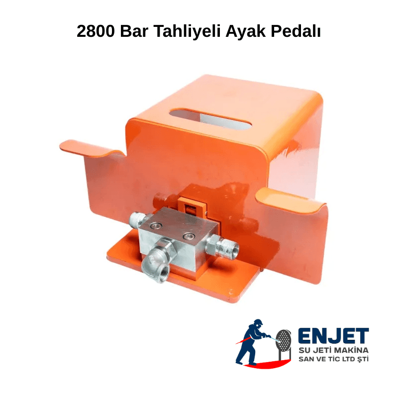 2800 Bar Tahliyeli Ayak Pedalı