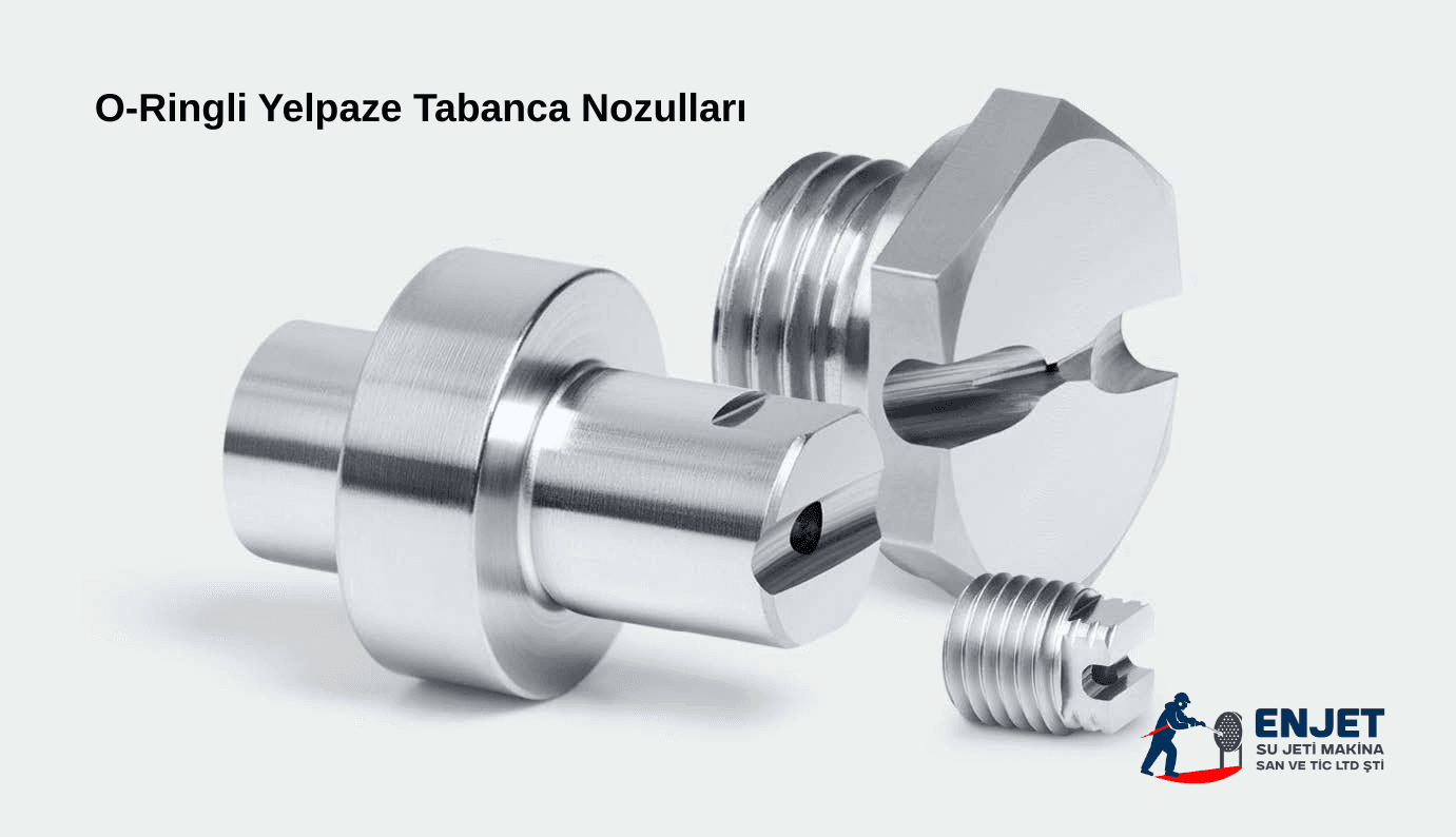 O-Ringli Yelpaze Tabanca Nozulları